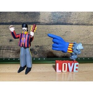The Beatles Yellow Submarine Set of 3 Figures 1999 McFarlane Toys VINTAGE